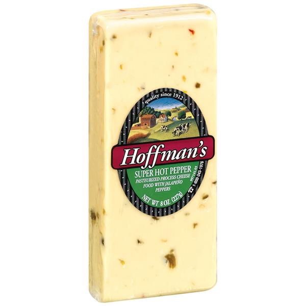 Hoffmans Super Hot Pepper Cheese Brick  HyVee Aisles Online Grocery Shopping