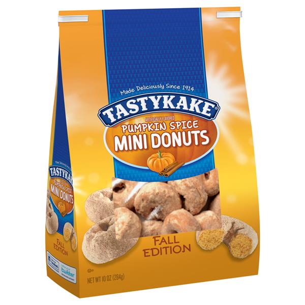 Tastykake Pumpkin Spice Mini Donuts | Hy-Vee Aisles Online Grocery Shopping