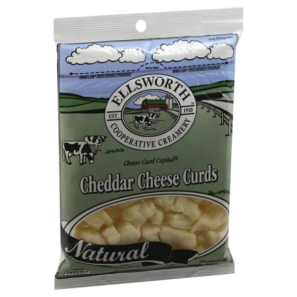Ellsworth Cheddar Cheese Curds HyVee Aisles Online Grocery Shopping