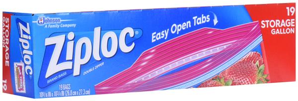 Ziploc Gallon Double Zipper Storage Bags Hy Vee Aisles