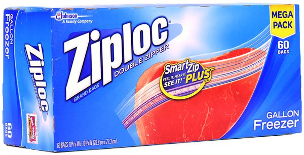 Ziploc Double Zipper Gallon Freezer Bags Hy Vee Aisles Online Ziploc Double Zipper Gallon Freezer Bags