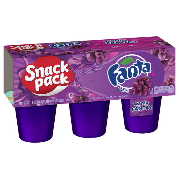 Snack Pack Fanta Grape 6-3.25 oz Cups | Hy-Vee Aisles Online Grocery