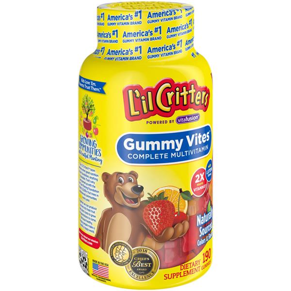 L'il Critters Gummy Vites Complete Multivitamin Dietary Supplement | Hy ...