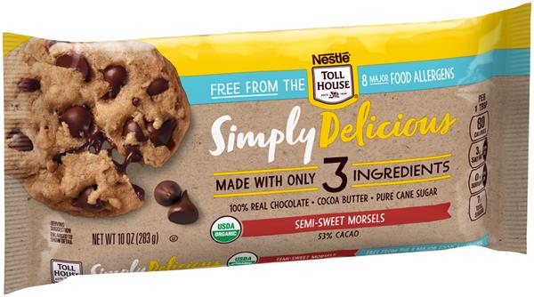 Nestle Toll House Simply Delicious Allergen Free Semi ...