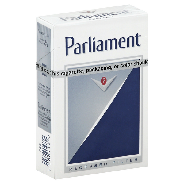 Parliament Cigarettes, Silver Pack