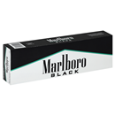 Marlboro Cigarettes, Black Menthol Flip-Top Box