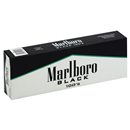 Marlboro Black 100's, Menthol,  Flip-Top Box