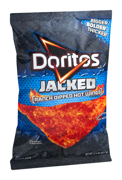 doritos jacked ranch dipped hot wings logo