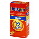 Delsym 12-Hour Cough Relief Orange Flavor Cough Suppressant Liquid