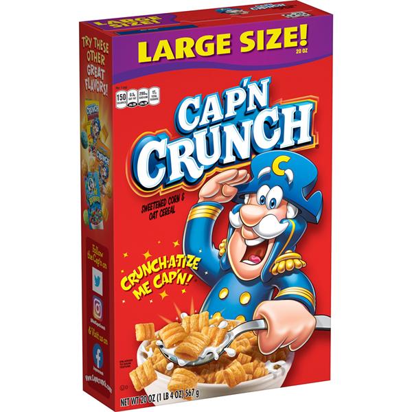 Quaker Cap'N Crunch Cereal | Hy-Vee Aisles Online Grocery ...