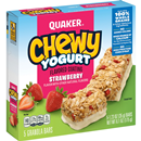 Quaker Chewy Yogurt Strawberry Granola Bars 5-1.23oz.
