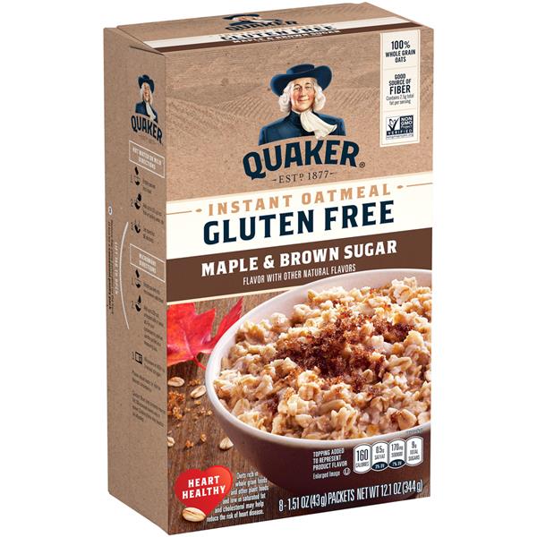 Quaker Select Starts Gluten Free Maple & Brown Sugar ...