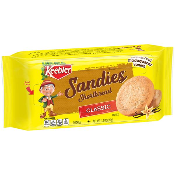 Keebler Sandies Classic Shortbread Cookies HyVee Aisles Online