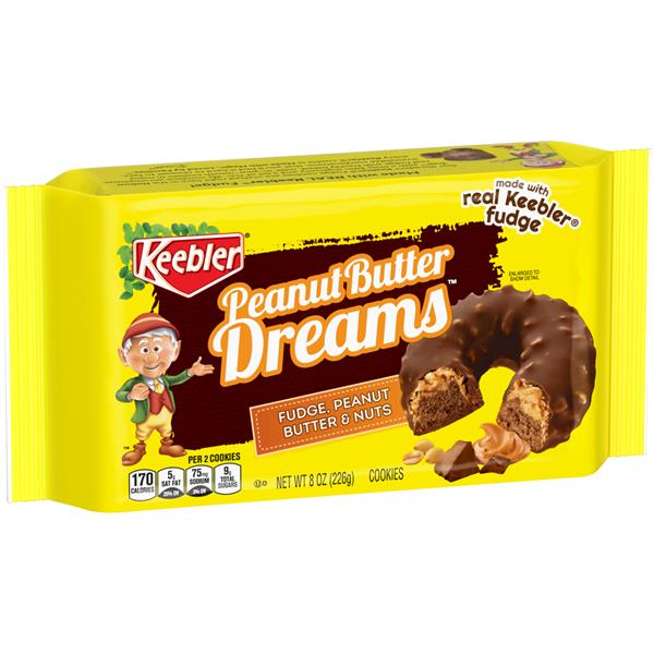 Keebler Jif Fudge, Peanut Butter & Crunchy Nuts Cookies HyVee Aisles