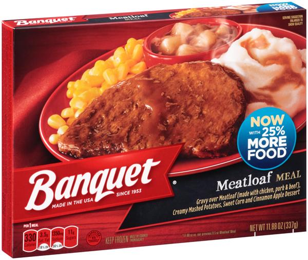 Banquet Meatloaf Meal | Hy-Vee Aisles Online Grocery Shopping