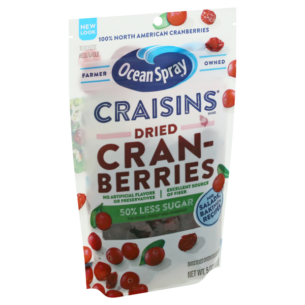 Ocean Spray Craisins Reduced Sugar Dried Cranberries HyVee Aisles
