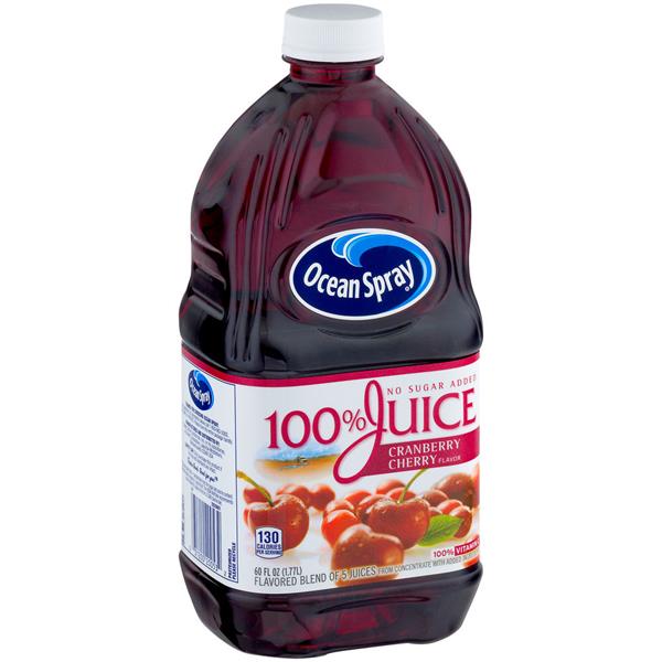 Ocean Spray Cranberry Cherry Flavor 100 Juice 60 fl. oz