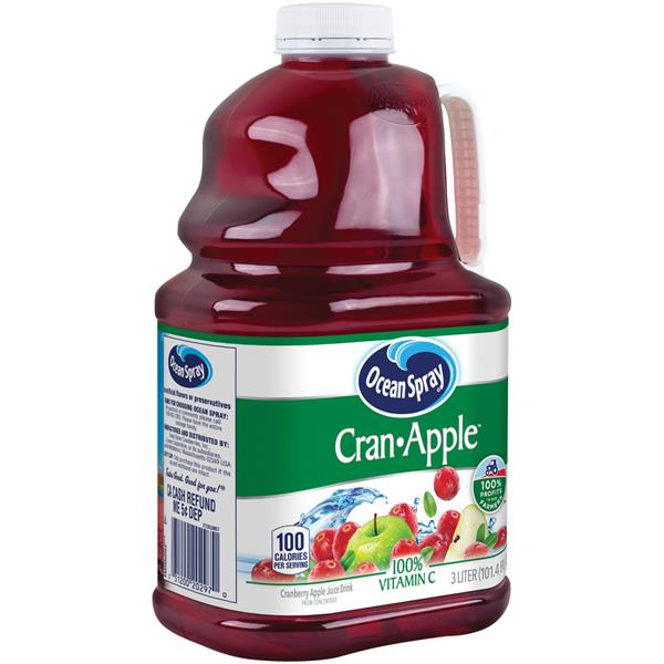 ocean spray cran apple juice