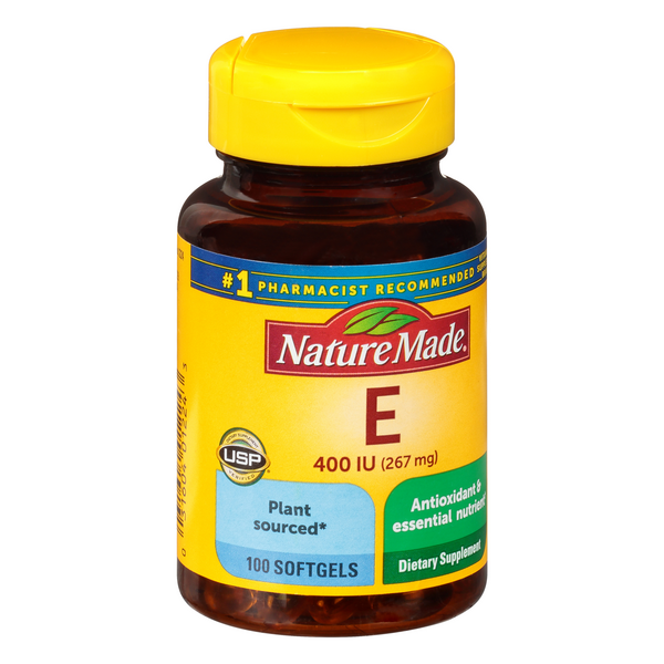 Nature Made Vitamin E 400 IU Liquid Softgels HyVee Aisles Online