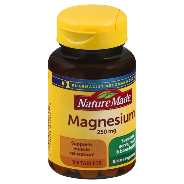 Nature Made Magnesium 250mg Tablets | Hy-Vee Aisles Online Grocery Shopping