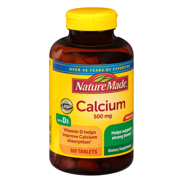 Nature Made Calcium 500mg with Vitamin D Tablets HyVee Aisles Online