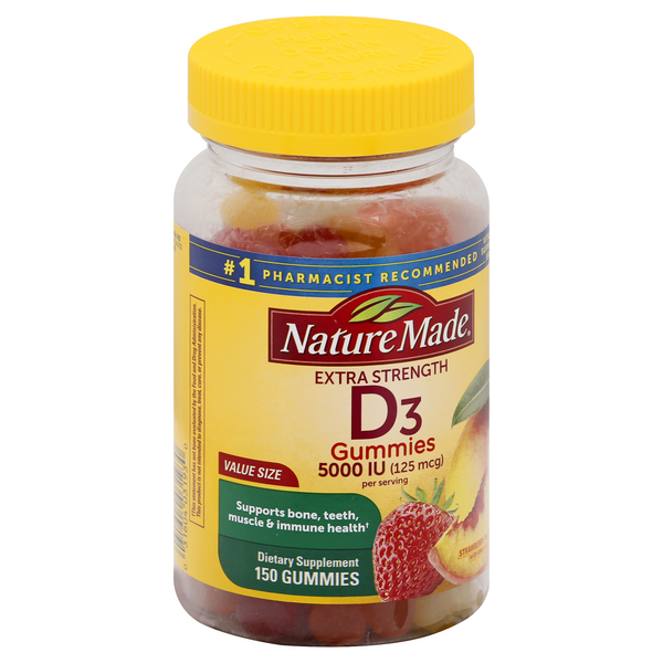 Nature Made Vitamin D 5000 Gummies | Hy-Vee Aisles Online Grocery Shopping