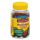 Nature Made Probiotics + Energy B12, Digestive, Raspberry & Cherry, Gummies