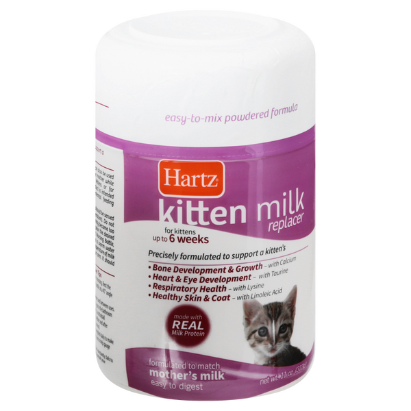 hartz kitten milk replacer