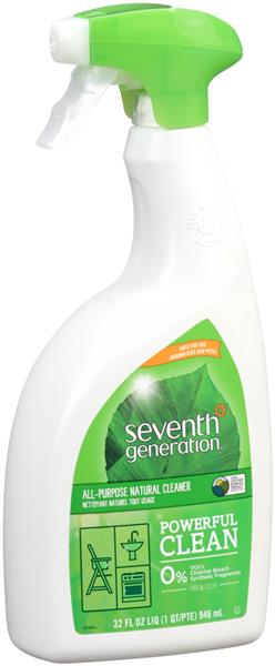 Seventh Generation Free & Clear Fragrance Free All Purpose Cleaner 32 ...