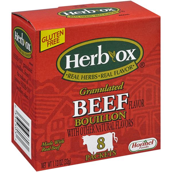 HerbOx Granulated Beef Bouillon, 8 Packets HyVee Aisles Online