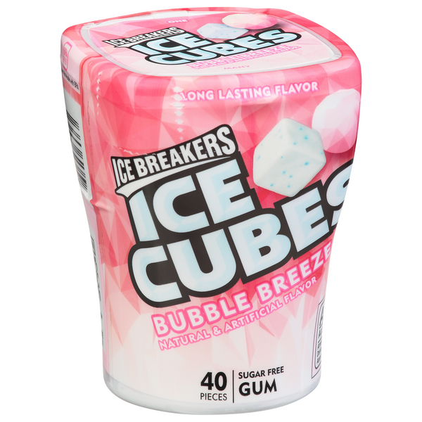 Ice Breakers Ice Cubes Bubble Breeze Sugar Free Gum | Hy-Vee Aisles ...