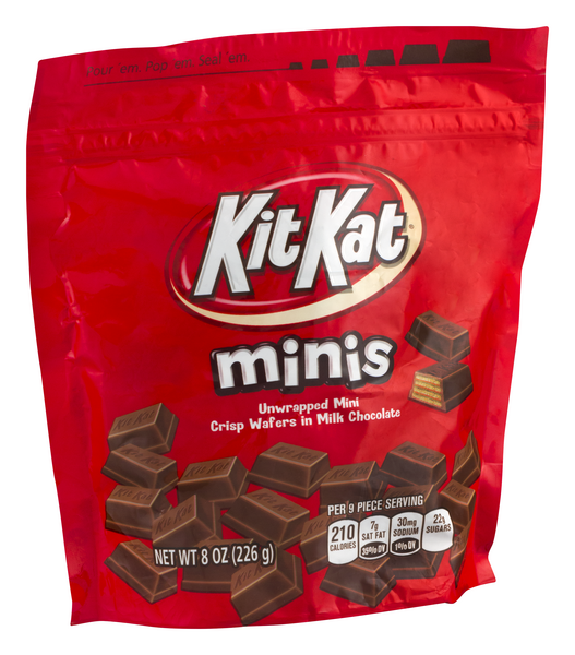 kitkat mini calories