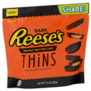 Reese's Dark Peanut Butter Cups Thins Share Pack