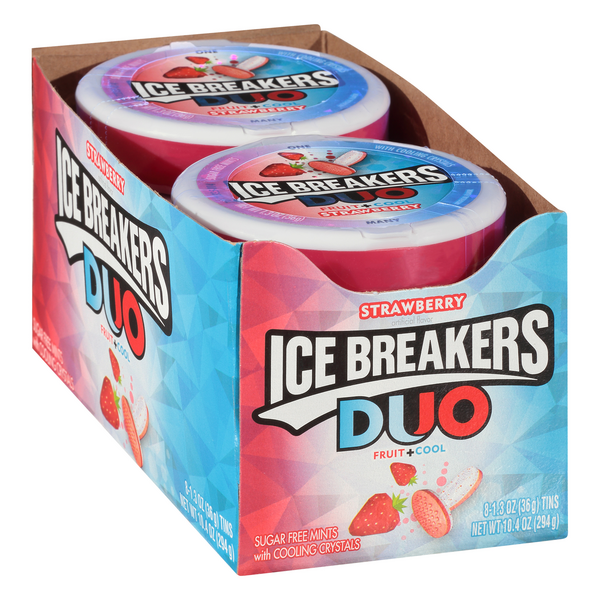 Ice Breakers Mints, Sugar Free, Strawberry | Hy-Vee Aisles Online ...