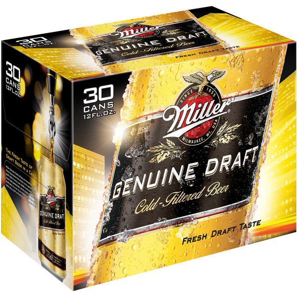 Miller Genuine Draft Beer 30 Pack | Hy-Vee Aisles Online Grocery