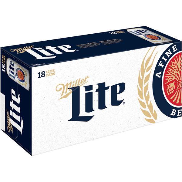 Miller Lite Beer 18 Pack | Hy-Vee Aisles Online Grocery Shopping