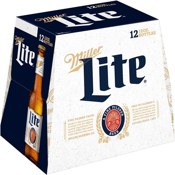 Miller Lite Beer 12 Pack | Hy-Vee Aisles Online Grocery Shopping