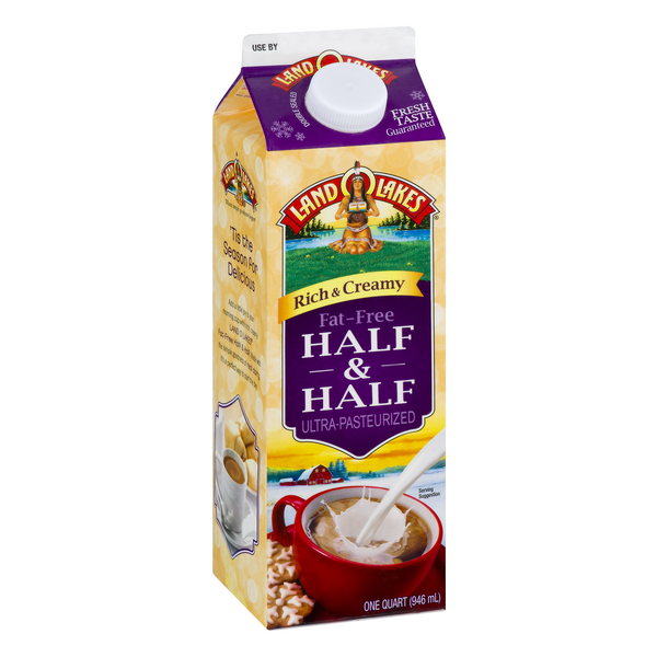 Land O Lakes Half & Half - one quart (946 ml)