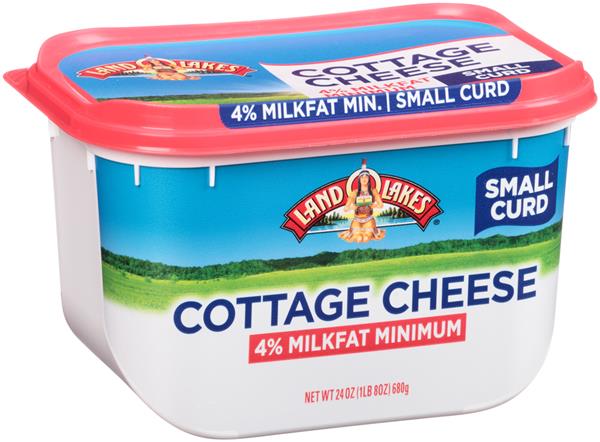 Land O Lakes 4 Milkfat Minimum Small Curd Cottage Cheese Hy Vee