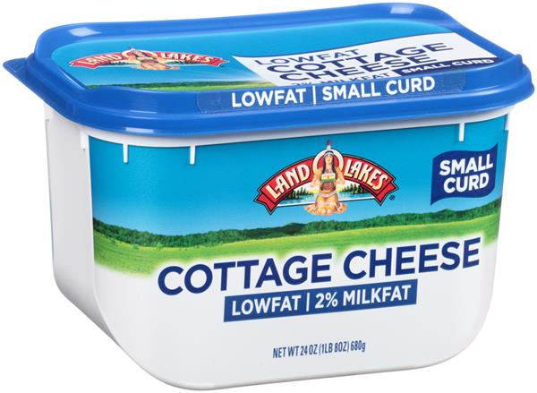 Land O Lakes 2 Milkfat Small Curd Cottage Cheese Hy Vee Aisles