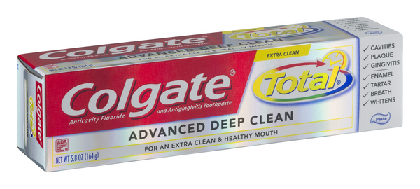 Colgate Total Advanced Deep Clean Anticavity Fluoride and ...