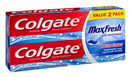 Colgate MaxFresh with Whitening Toothpaste Cool Mint 2-6 Oz