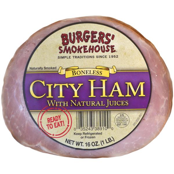 Burgers' Smokehouse Boneless City Ham | Hy-Vee Aisles Online Grocery ...