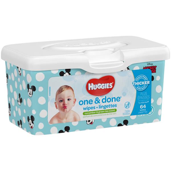 huggies baby wipes box