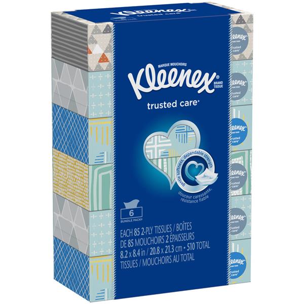 Kleenex Everyday Facial Tissues 6Pk | Hy-Vee Aisles Online Grocery Shopping