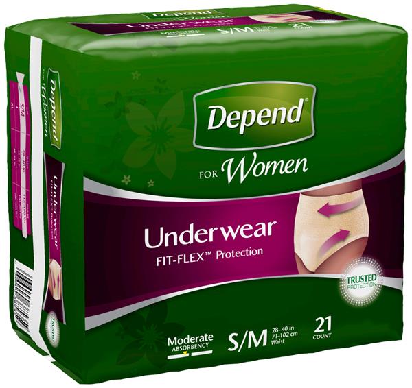 Depend for Women S/M Moderate Absorbency Underwear | Hy-Vee Aisles ...