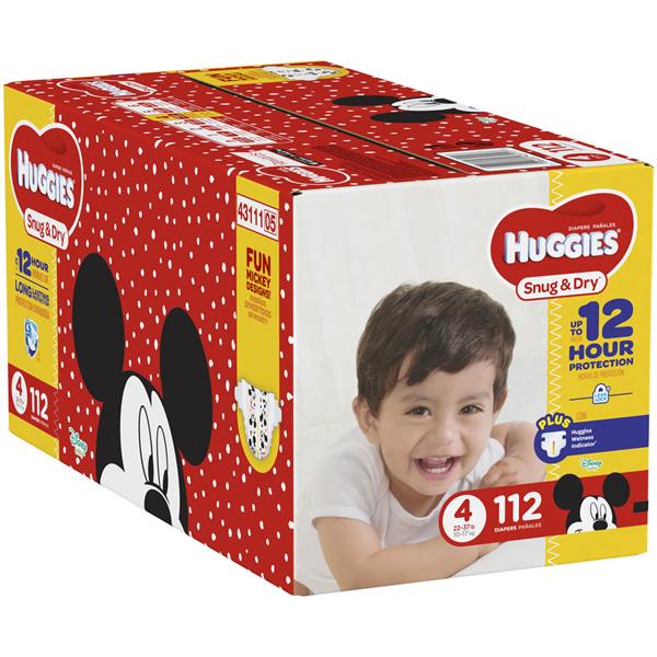 Huggies Snug & Dry Size 4 Diapers | Hy-Vee Aisles Online Grocery Shopping