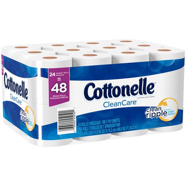 Cottonelle CleanCare Double Roll Toilet Paper | Hy-Vee Aisles Online ...