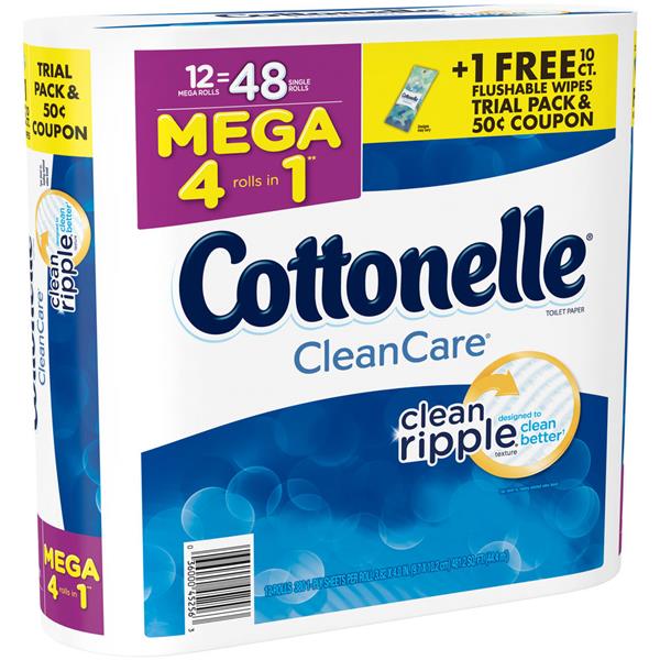 Cottonelle Clean Care Mega Rolls Toilet Paper Hy Vee Aisles Online Cottonelle Clean Care Mega Rolls Toilet Paper