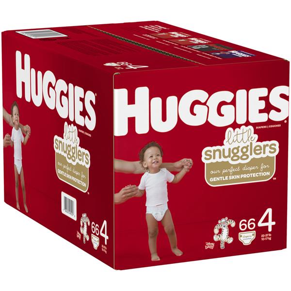 huggies little snugglers diapers size 4